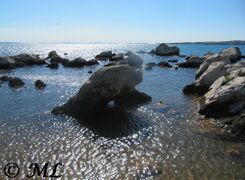 Naturbelassener Strand