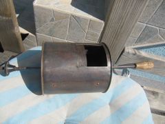 Die Vorderseite mit der Öffnung