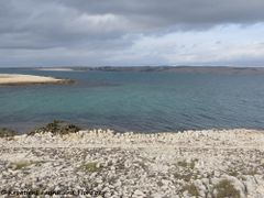 Blick auf Smokvica, Otok Pag