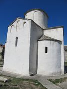 Die zweite Apsiskalotte mit einem kleinen Fenster, 09/2010