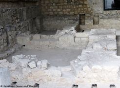 Vom Hamam blieb nur die alte Bodenheizung übrig.