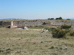 Blick auf die Stadtmauer