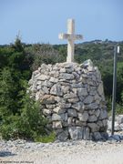 Eine Station des Kreuzweges.